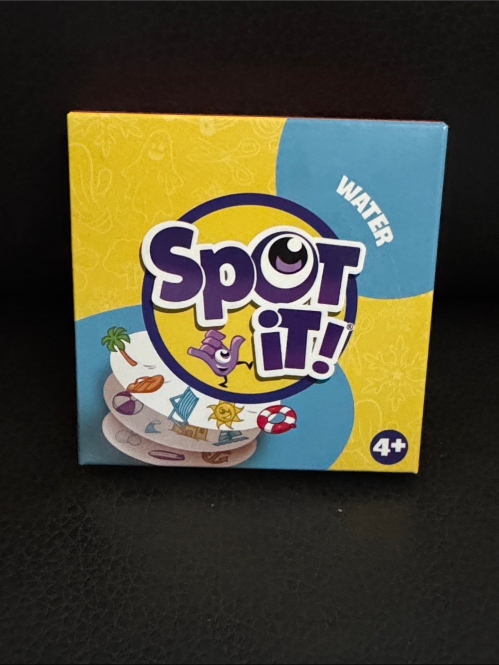 McDonald’s Happy Meal Water Spot It Card Game for Kids - Yellow & Blue